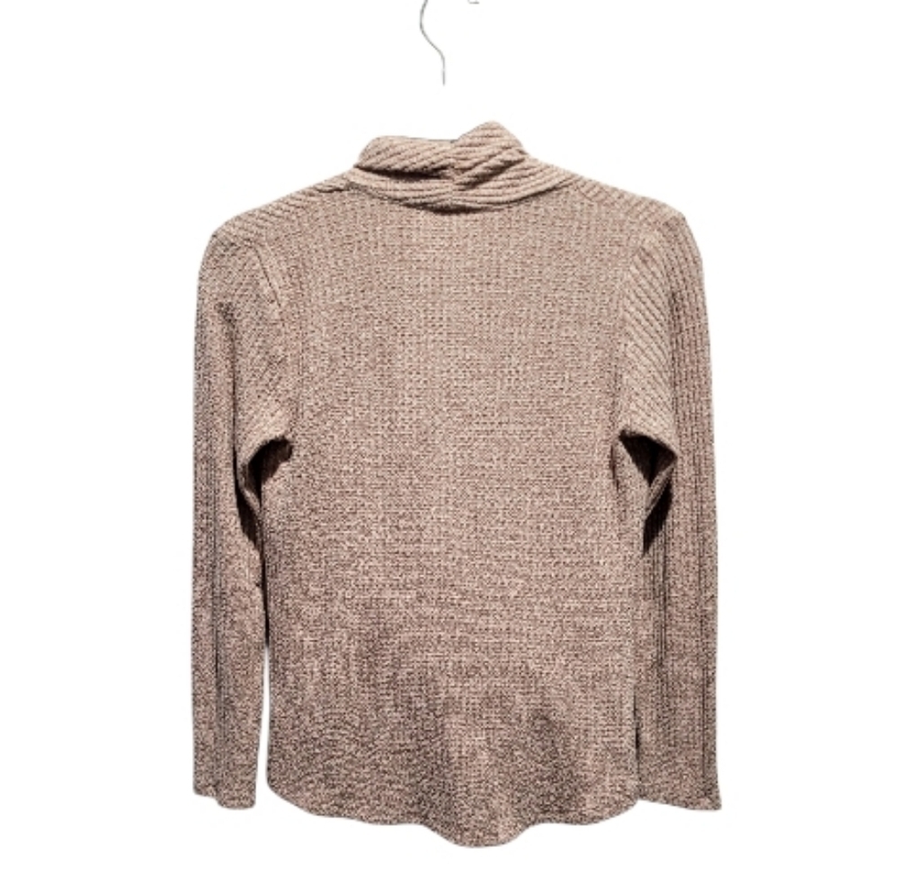 Anthropologie Akemi & Kin Waffle Knit Long Sleeve Wrap Top Size XS - Picture 2 of 6
